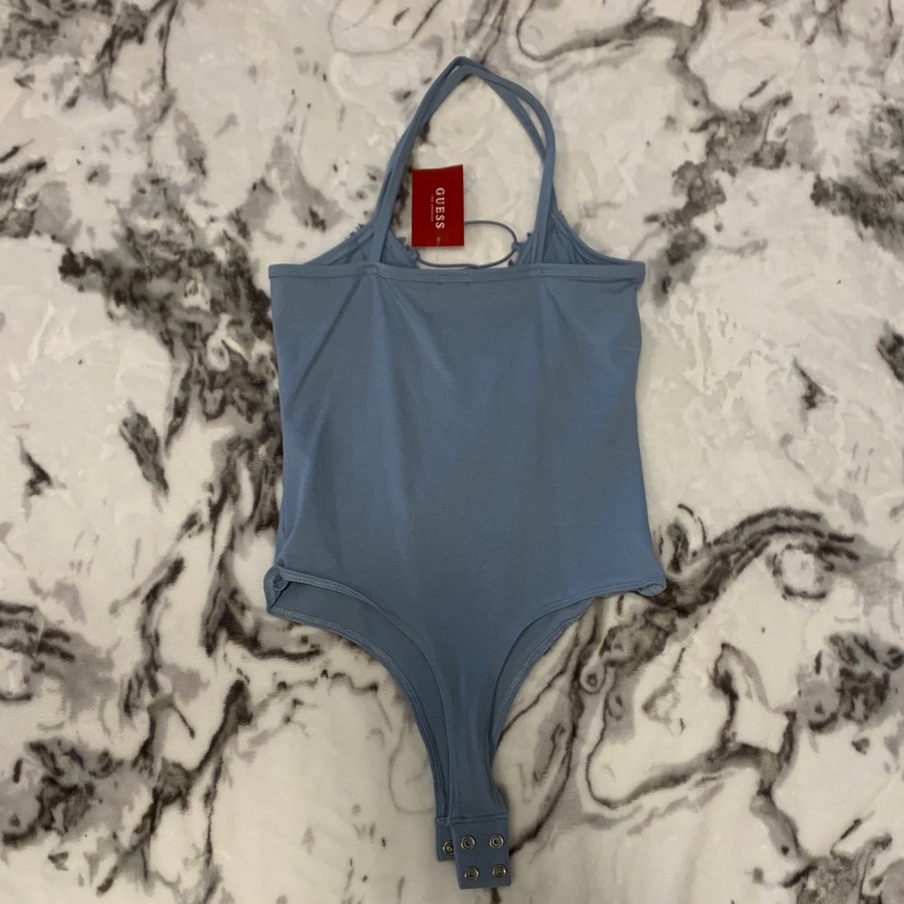Baby blue guess bodysuit NWT - Picture 4 of 5